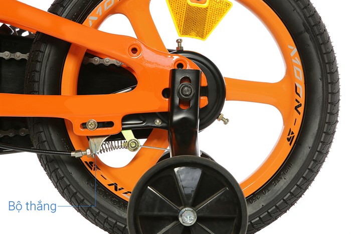 Xe Đạp Trẻ Em Chipmunk CM14-5P 14 inch Màu Cam