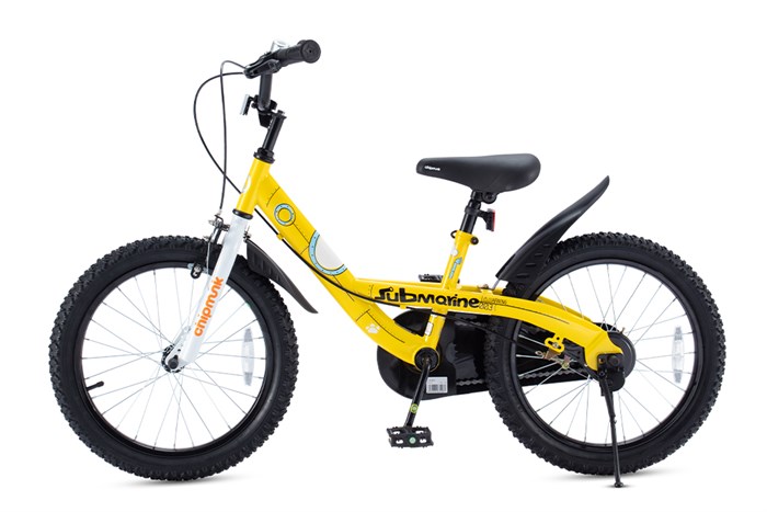 Xe Đạp Trẻ Em Chipmunk CM18-4 18 inch Màu Vàng