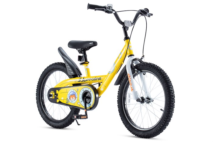 Xe Đạp Trẻ Em Chipmunk CM18-4 18 inch Màu Vàng