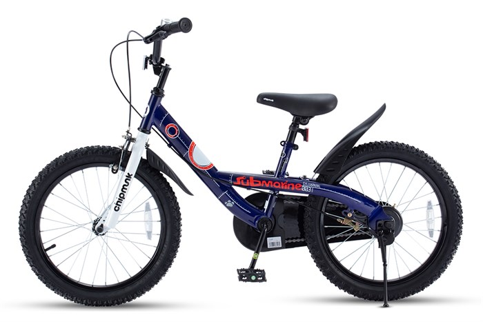 Xe Đạp Trẻ Em Chipmunk CM18-4 18 inch Màu Xanh