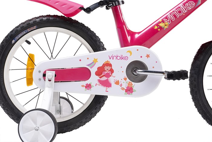 Xe Đạp Trẻ Em Vinbike Youth Ruby 16 inch Màu Hồng