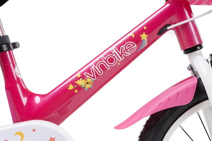 Xe Đạp Trẻ Em Vinbike Youth Ruby 16 inch Màu Hồng