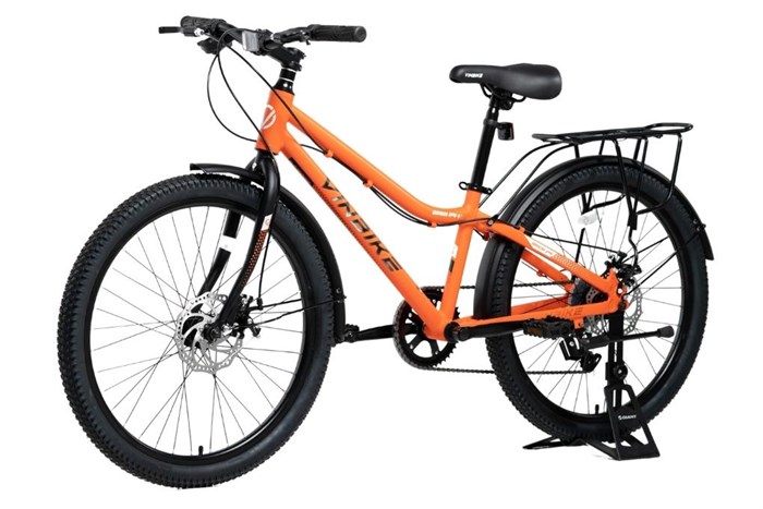 Xe Đạp Trẻ Em Vinbike Youth Rock 24 inch Màu Cam