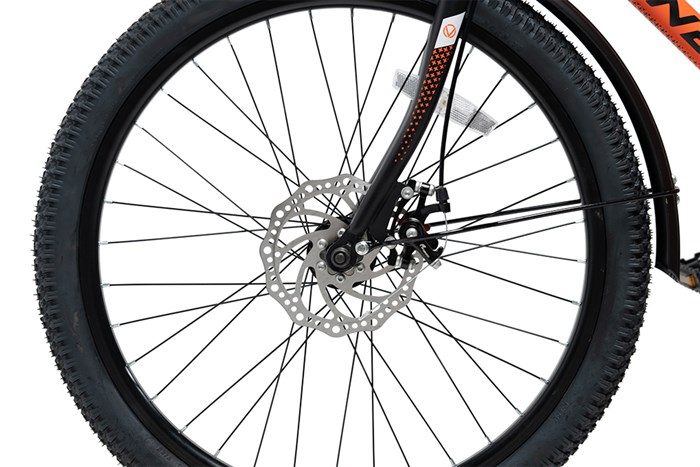 Xe Đạp Trẻ Em Vinbike Youth Rock 24 inch Màu Cam