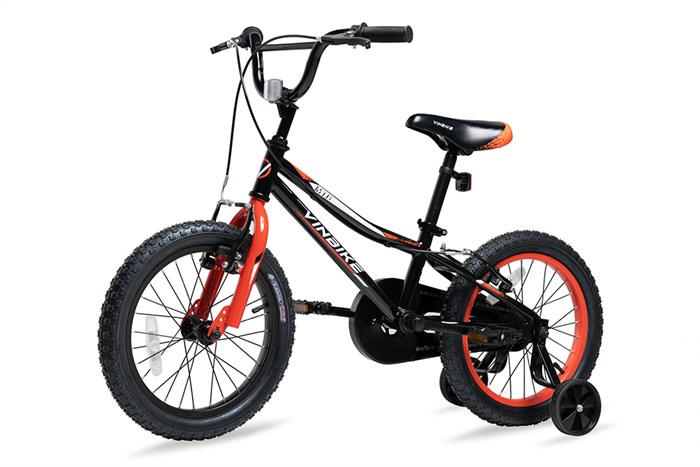 Xe Đạp Trẻ Em Vinbike Youth Prince 16 inch Màu Đen - Đỏ
