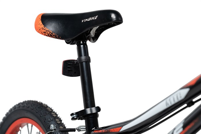 Xe Đạp Trẻ Em Vinbike Youth Prince 16 inch Màu Đen - Đỏ