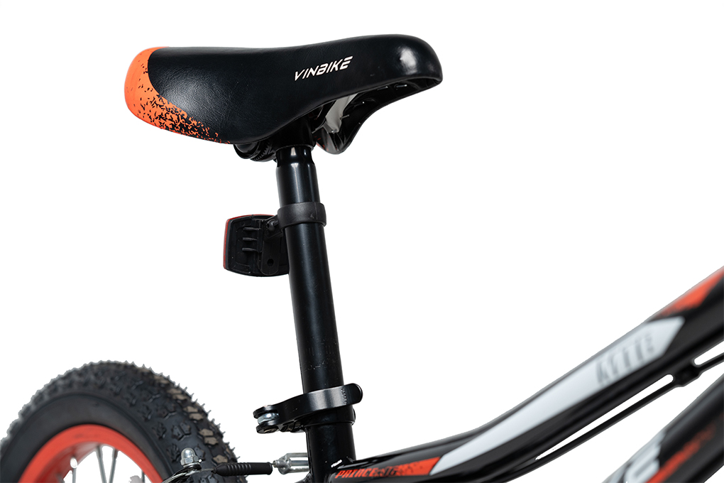 Xe Đạp Trẻ Em Vinbike Youth Prince 16 inch Màu Đen - Đỏ