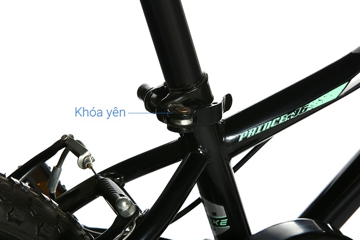 Xe Đạp Trẻ Em Vinbike Youth Prince 16 inch Màu Đen - Xanh lá