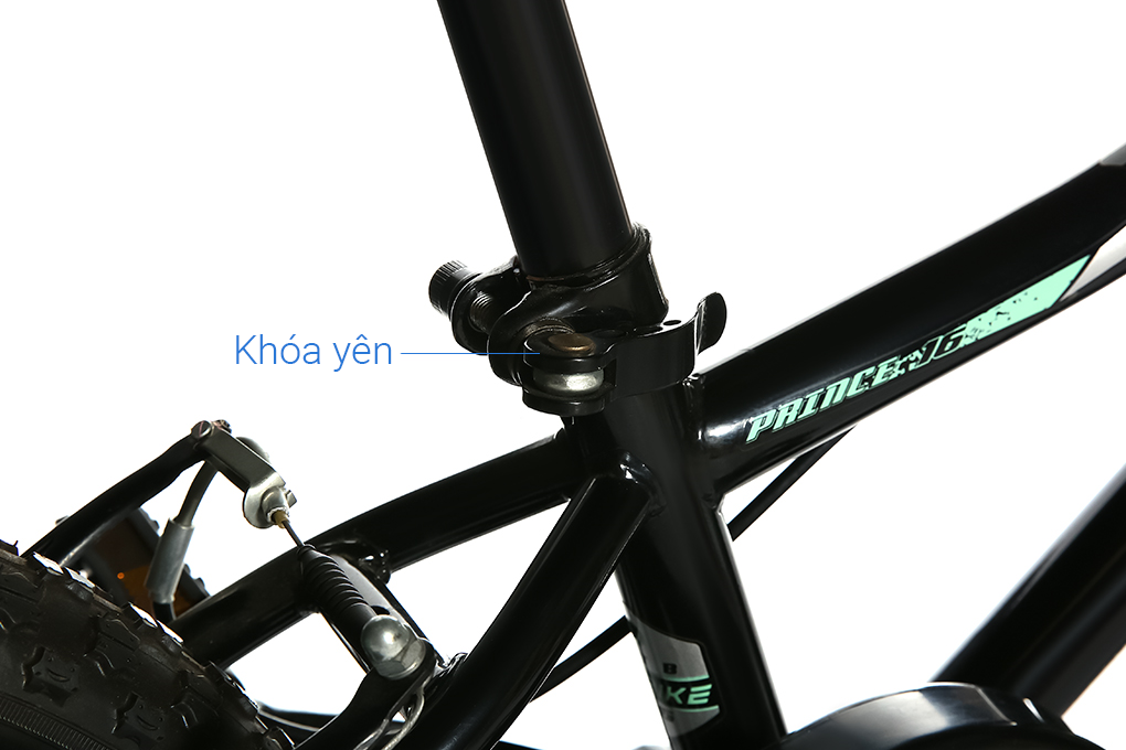 Xe Đạp Trẻ Em Vinbike Youth Prince 16 inch Màu Đen - Xanh lá