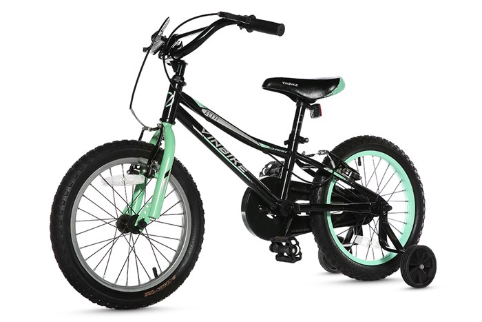 Xe Đạp Trẻ Em Vinbike Youth Prince 16 inch Màu Đen - Xanh lá