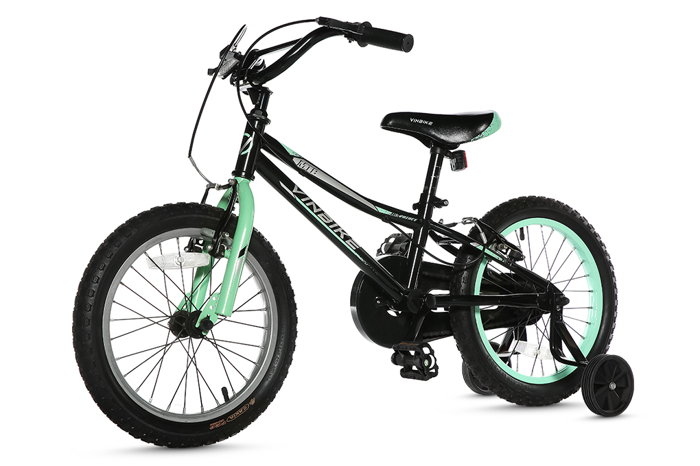 Xe Đạp Trẻ Em Vinbike Youth Prince 16 inch Màu Đen - Xanh lá