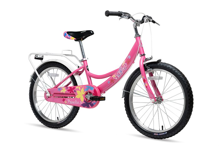 Xe Đạp Trẻ Em Vinbike Youth Princess 20 inch Màu Hồng
