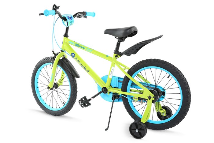 Xe Đạp Trẻ Em AVACycle Happy Fish JK902-18 18 inch Màu Xanh lá