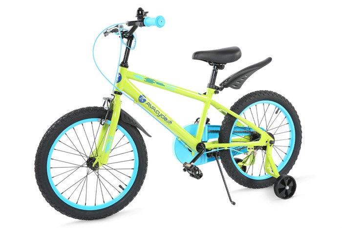 Xe Đạp Trẻ Em AVACycle Happy Fish JK902-18 18 inch Màu Xanh lá