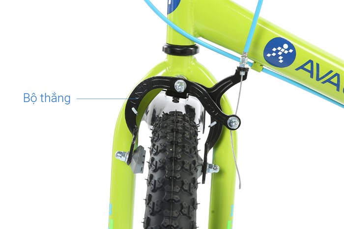 Xe Đạp Trẻ Em AVACycle Happy Fish JK902-18 18 inch Màu Xanh lá