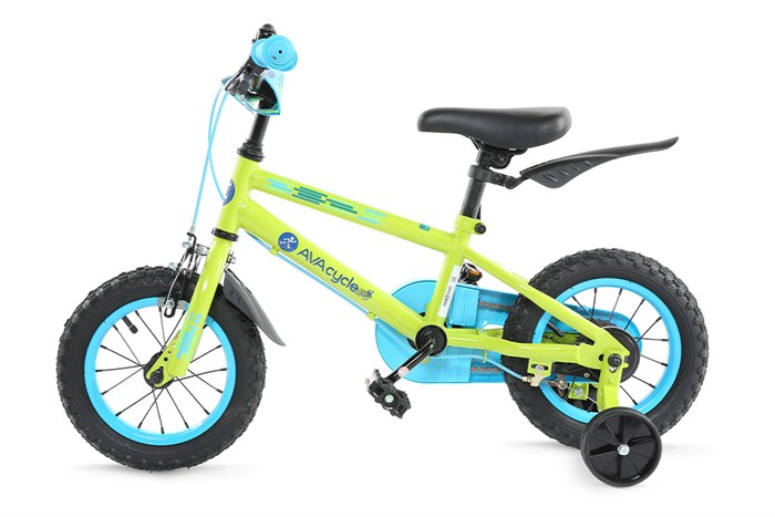Xe Đạp Trẻ Em AVACycle Happy Fish JY902-12 12 inch Màu Xanh lá