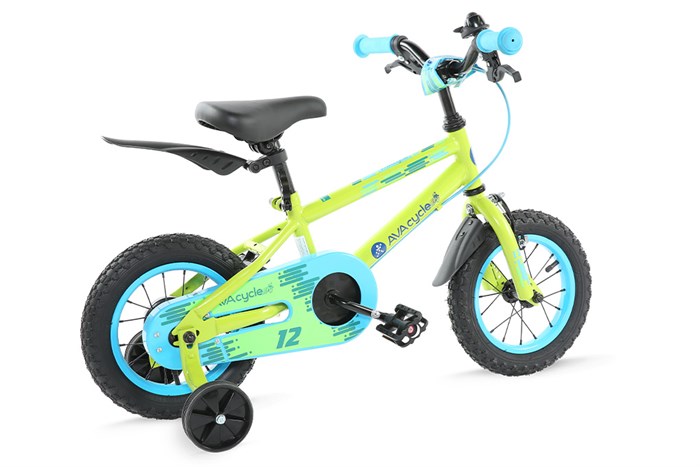 Xe Đạp Trẻ Em AVACycle Happy Fish JY902-12 12 inch Màu Xanh lá