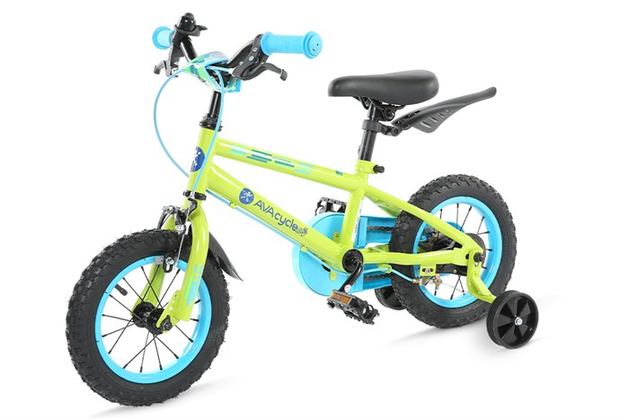 Xe Đạp Trẻ Em AVACycle Happy Fish JY902-12 12 inch Màu Xanh lá