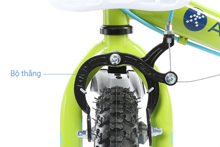 Xe Đạp Trẻ Em AVACycle Happy Fish JY902-14 14 inch Màu Xanh lá