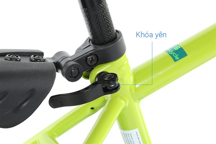 Xe Đạp Trẻ Em AVACycle Happy Fish JY902-14 14 inch Màu Xanh lá
