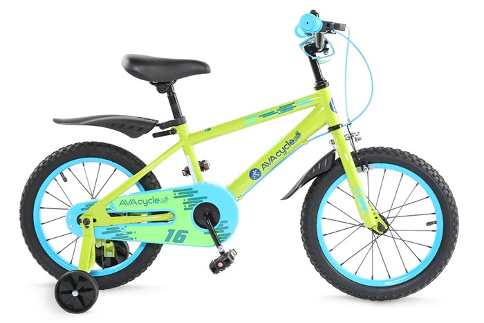 Xe Đạp Trẻ Em AVACycle Happy Fish JY902-16 16 inch Màu Xanh lá