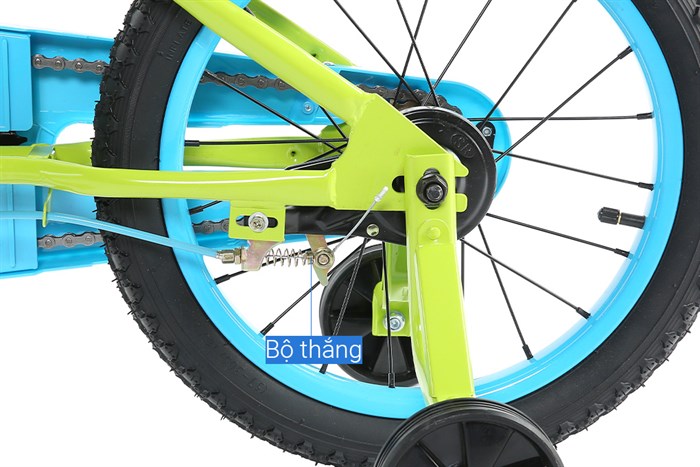 Xe Đạp Trẻ Em AVACycle Happy Fish JY902-16 16 inch Màu Xanh lá