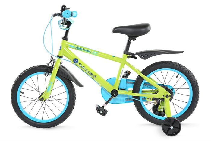 Xe Đạp Trẻ Em AVACycle Happy Fish JY902-16 16 inch Màu Xanh lá