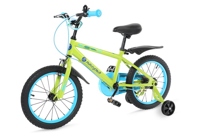 Xe Đạp Trẻ Em AVACycle Happy Fish JY902-16 16 inch Màu Xanh lá