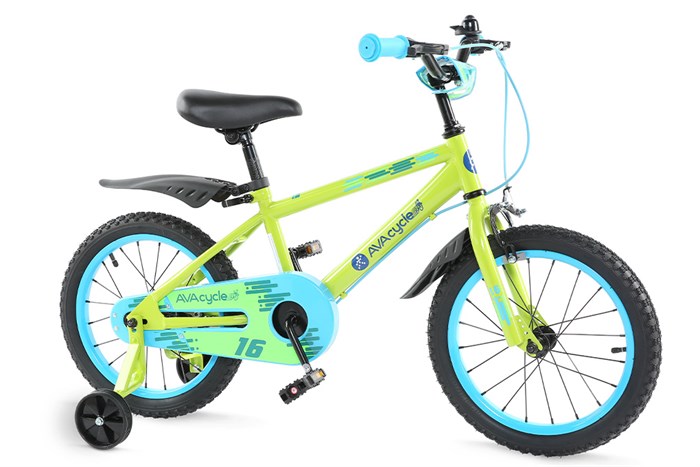Xe Đạp Trẻ Em AVACycle Happy Fish JY902-16 16 inch Màu Xanh lá
