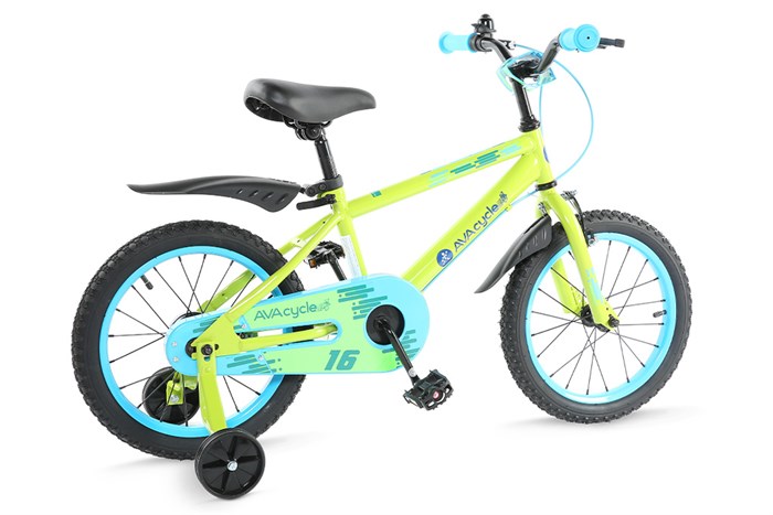 Xe Đạp Trẻ Em AVACycle Happy Fish JY902-16 16 inch Màu Xanh lá