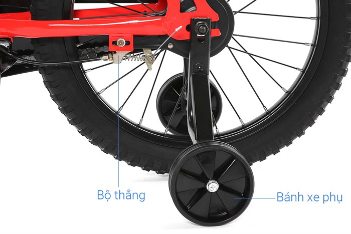 Xe Đạp Trẻ Em AVACycle Prince JK903-18 18 inch Màu Đỏ