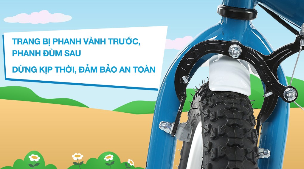 Xe Đạp Trẻ Em AVACycle Yellow JK907-18 18 inch