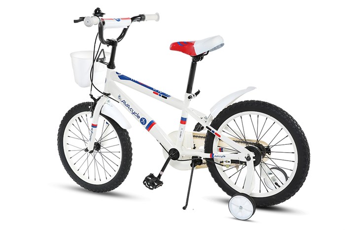 Xe Đạp Trẻ Em AVACycle Yellow JK907-18 18 inch Màu Trắng