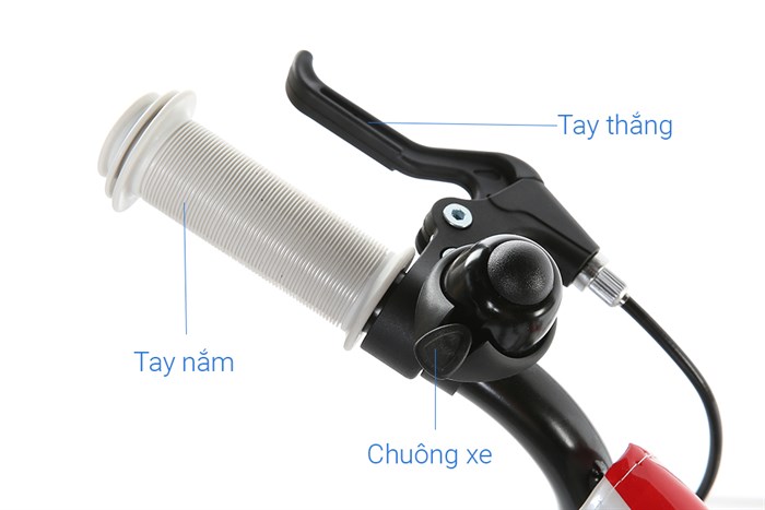 Xe Đạp Trẻ Em AVACycle Yellow JK907-18 18 inch Màu Trắng