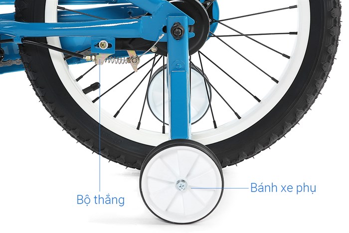 Xe Đạp Trẻ Em AVACycle Yellow JK907-18 18 inch Màu Xanh Dương