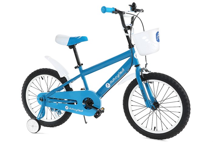 Xe Đạp Trẻ Em AVACycle Yellow JK907-18 18 inch Màu Xanh Dương