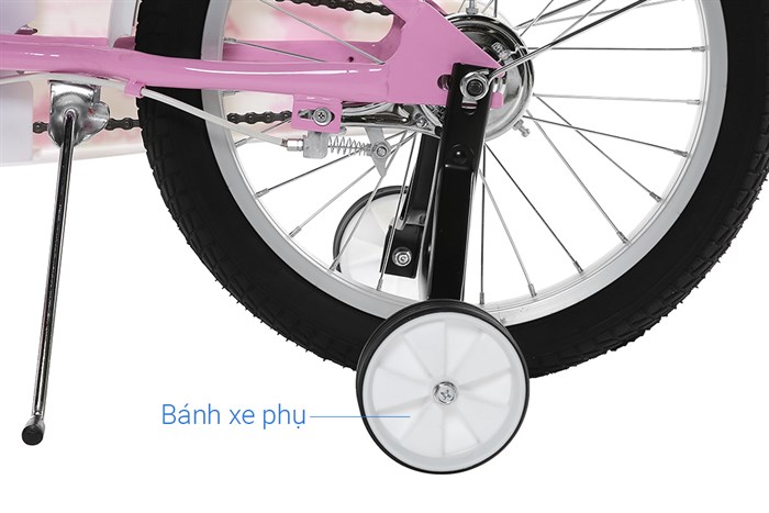 Xe Đạp Trẻ Em AVACycle Basket Bird JK904-18 18 inch Màu Hồng