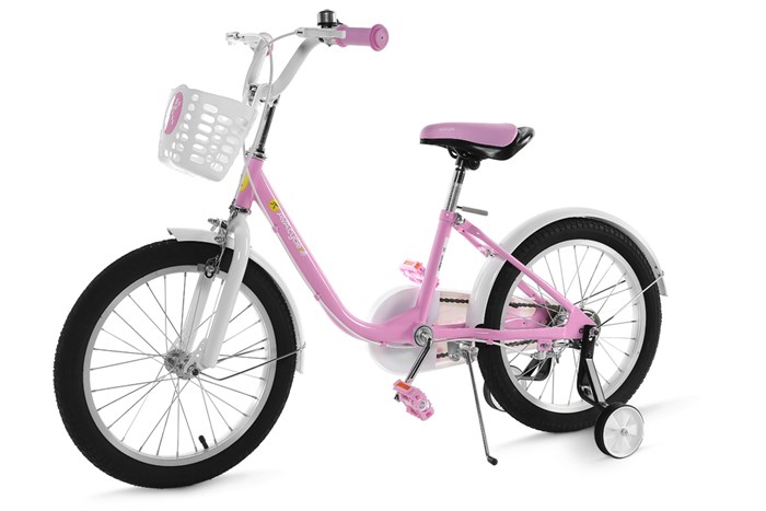 Xe Đạp Trẻ Em AVACycle Basket Bird JK904-18 18 inch Màu Hồng