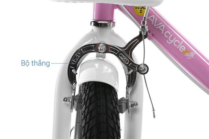 Xe Đạp Trẻ Em AVACycle Basket Bird JY904-12 12 inch Màu Hồng