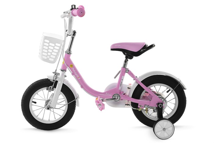 Xe Đạp Trẻ Em AVACycle Basket Bird JY904-12 12 inch Màu Hồng