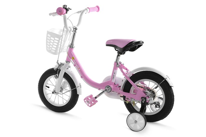 Xe Đạp Trẻ Em AVACycle Basket Bird JY904-12 12 inch Màu Hồng