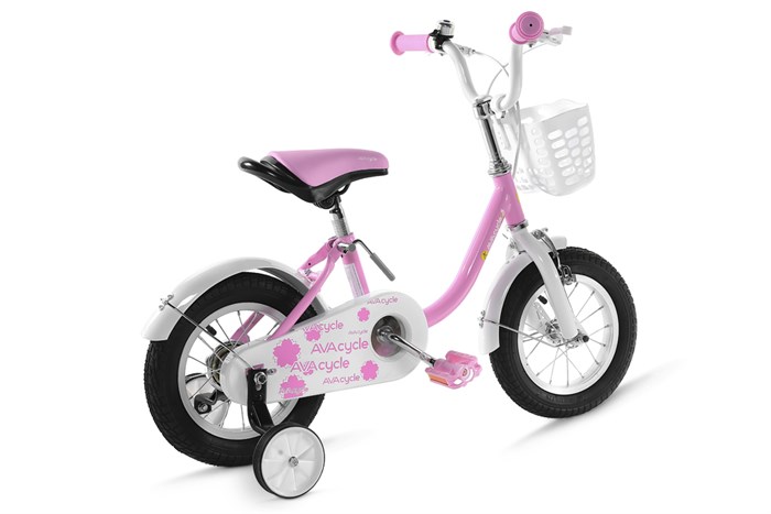 Xe Đạp Trẻ Em AVACycle Basket Bird JY904-12 12 inch Màu Hồng