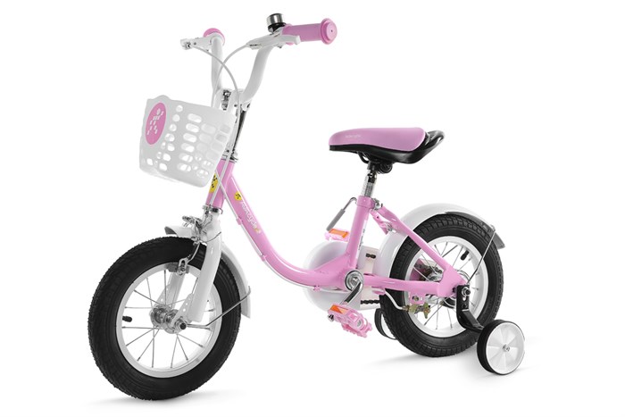 Xe Đạp Trẻ Em AVACycle Basket Bird JY904-12 12 inch Màu Hồng