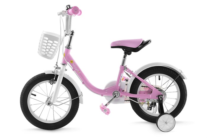 Xe Đạp Trẻ Em AVACycle Basket Bird JY904-14 14 inch Màu Hồng