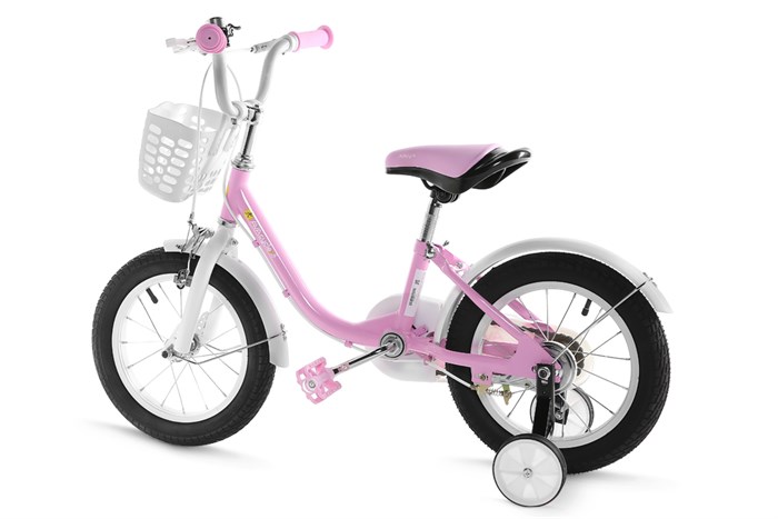 Xe Đạp Trẻ Em AVACycle Basket Bird JY904-14 14 inch Màu Hồng