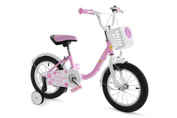Xe Đạp Trẻ Em AVACycle Basket Bird JY904-14 14 inch Màu Hồng