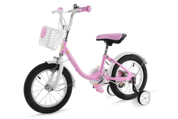 Xe Đạp Trẻ Em AVACycle Basket Bird JY904-14 14 inch Màu Hồng