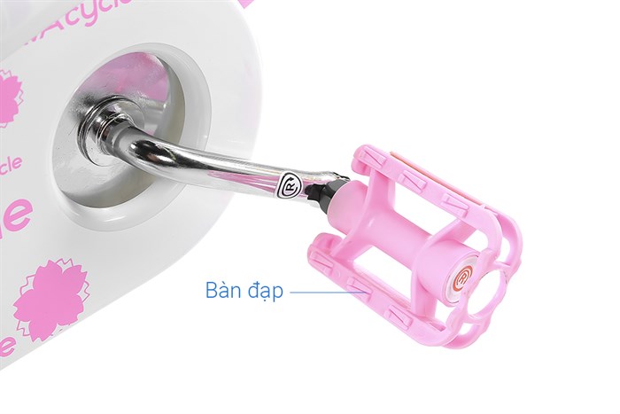 Xe Đạp Trẻ Em AVACycle Basket Bird JY904-16 16 inch Màu Hồng