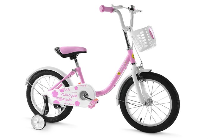Xe Đạp Trẻ Em AVACycle Basket Bird JY904-16 16 inch Màu Hồng