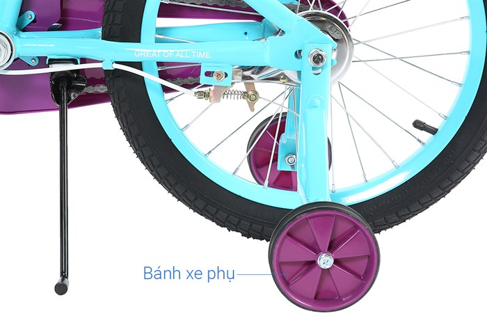 Xe Đạp Trẻ Em AVACycle British Princess JK904-18 18 inch Màu Xanh Dương